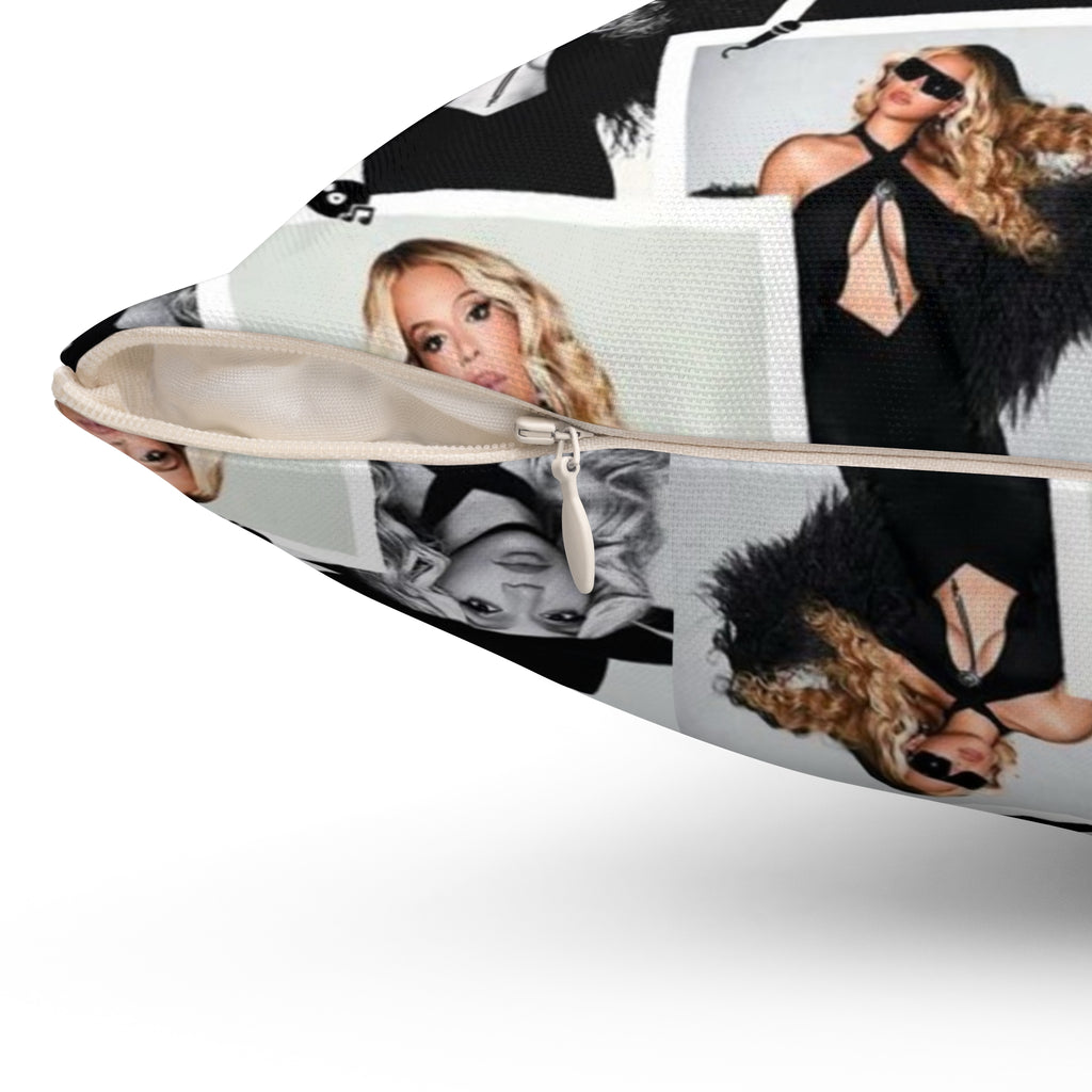 Beyonce Portraits Pillow | Square Polyester Pillow