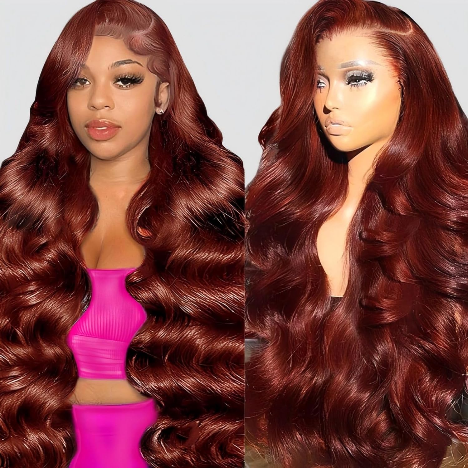 28 Inch 99j Burgundy Lace Front Wigs Human Hair Red Burgundy Wig 180% Density 13x6 Body Wave Lace Front Wigs Pre Plucked Glueless Lace Front Wigs Human Hair for Women